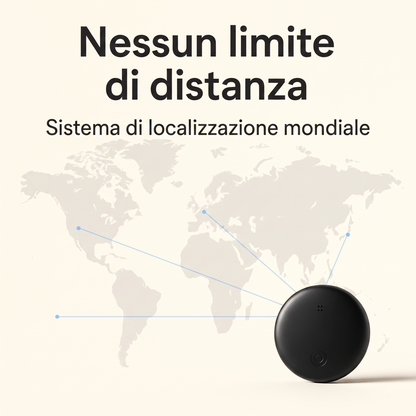 MiniTrack™ – Mini Localizzatore GPS Intelligente