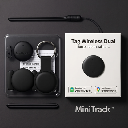 MiniTrack™ – Mini Localizzatore GPS Intelligente