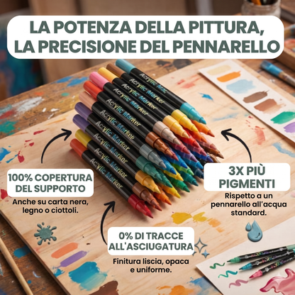 CHROM'ART™ - Pennarelli acrilici