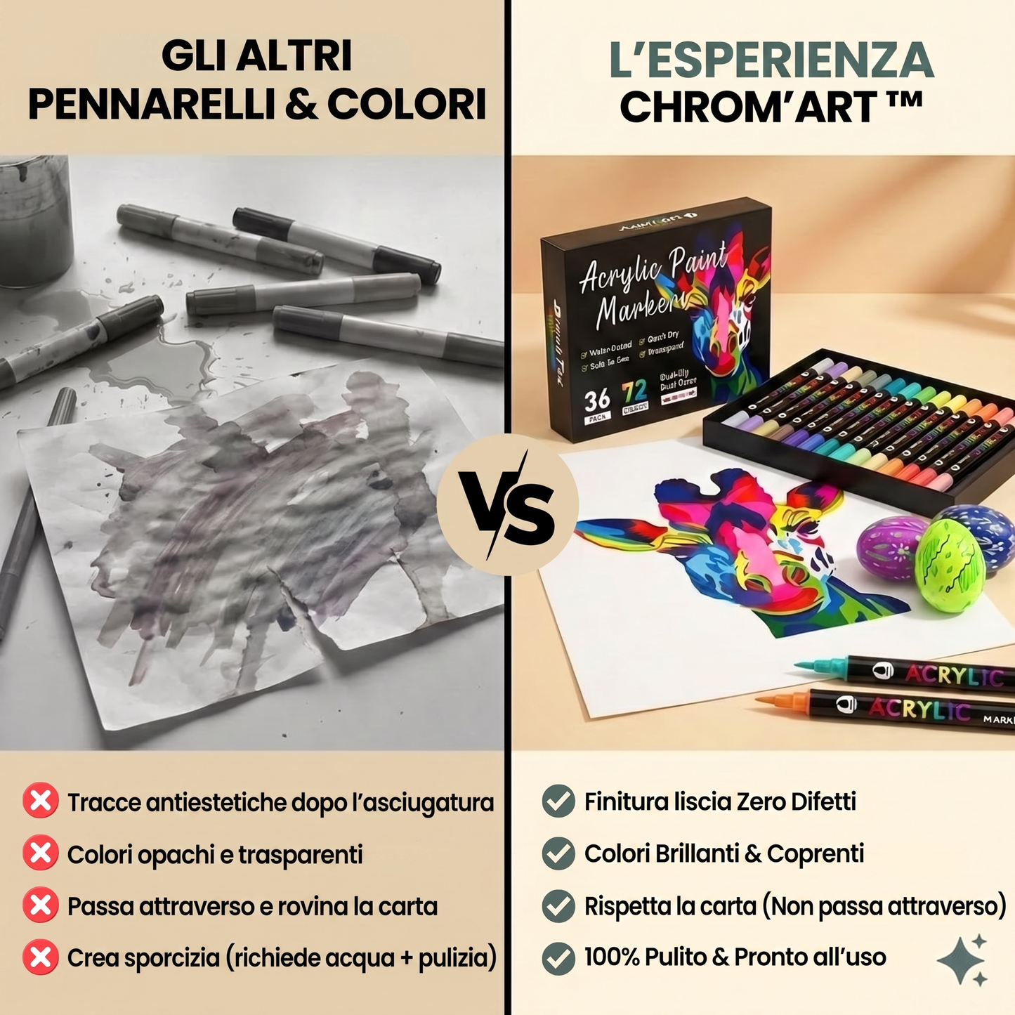 CHROM'ART™ - Pennarelli acrilici