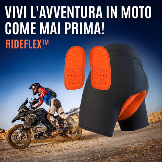 RideFlex™ — Il Pantaloncino Anti-Impatto per Motociclisti