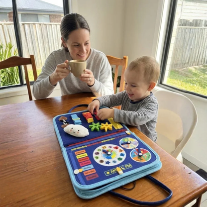 Libro Sensoriale Montessori per Bambini