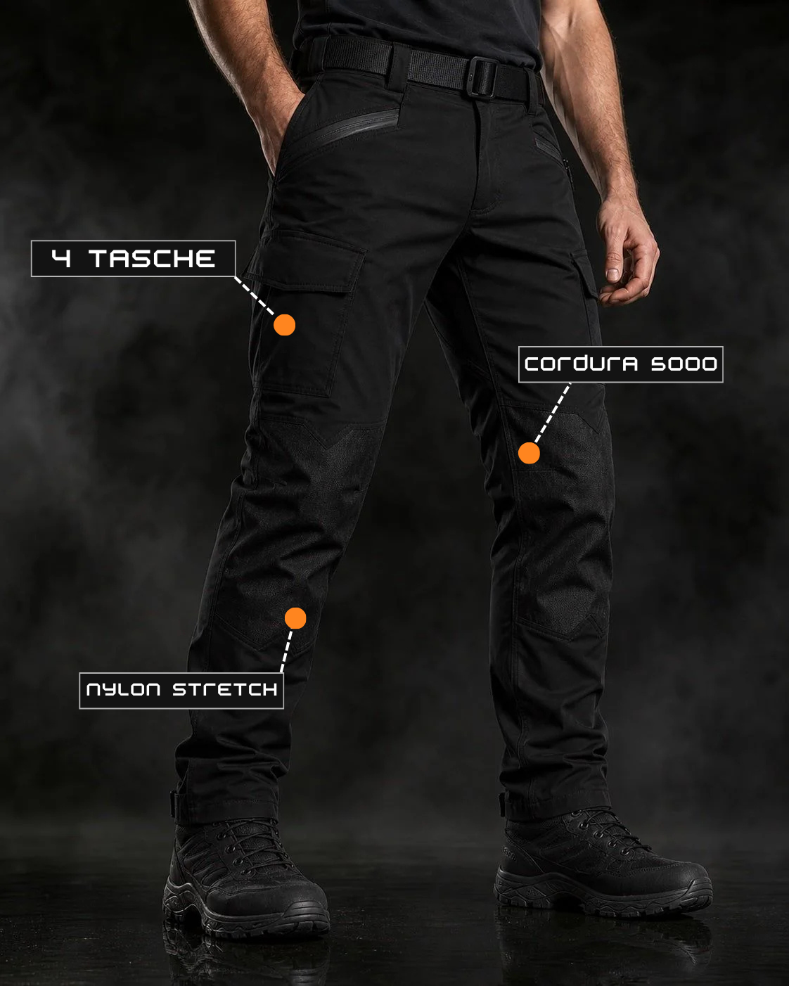 Corazza™ – Il Pantalone Tattico che Resiste a Tutto